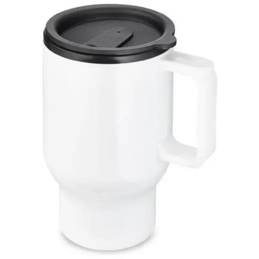 Altitude Whimsy Plastic Double-Wall Mug White